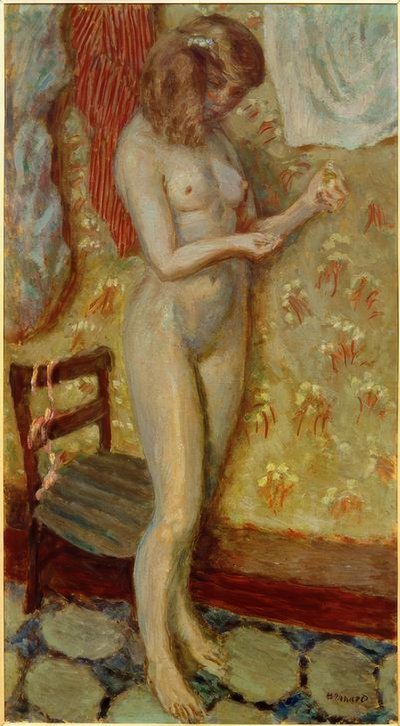 Nude in the Light or Nude with Needle by Pierre Bonnard